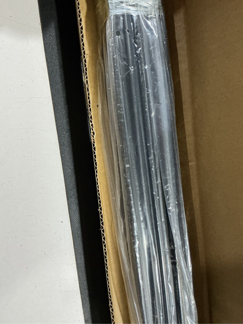 Condition photo showing Good Condition for floating frame for 18x24 stretched canvas with 0.6-0.8" deep, diy floater oil painting frames for flower floral pop fun art prints, memorial gift for birthday, no glass & back (black) 18x24" black