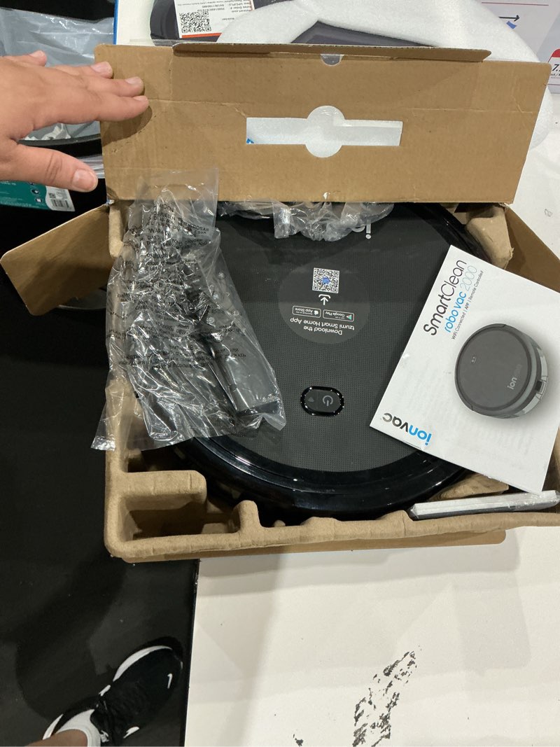 Condition photo showing Good Condition for ion vac smart clean robotic vacuum
