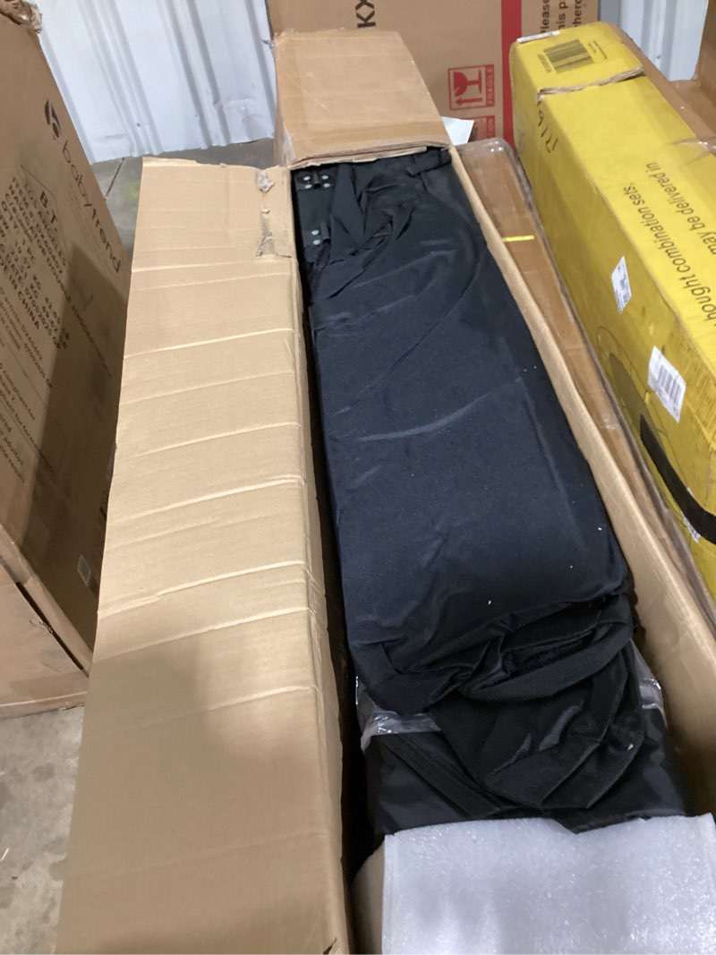 Condition photo showing Good Condition for heavy duty pop up canopy tent-8 drainage holes,waterproof & upf 50+,4 sandbags,8 stakes for commercial,outdoor events instant set up,(black 10x10) black-1