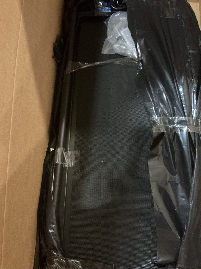 Condition photo showing As Is for Walking Treadmill Pad with Handle Bar, Silent and Foldable Fitness Equipment, Treadmill with 4-in-1 Modes, Easy Assembly, Portable Home Gym Equipment MOON