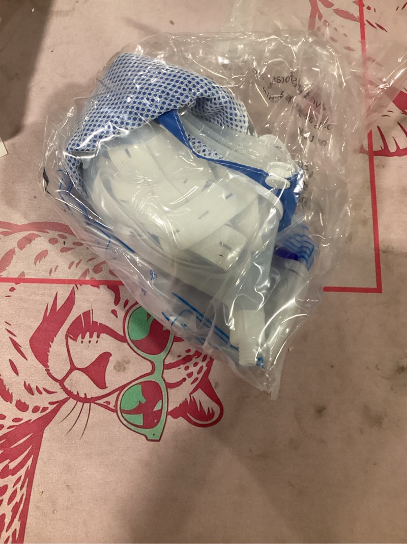 Condition photo showing New/Like New for urine collection bag condom catheters for men reusable portable wearable urinary drainage with 2 urine catheter bag system (blue-elderly men)