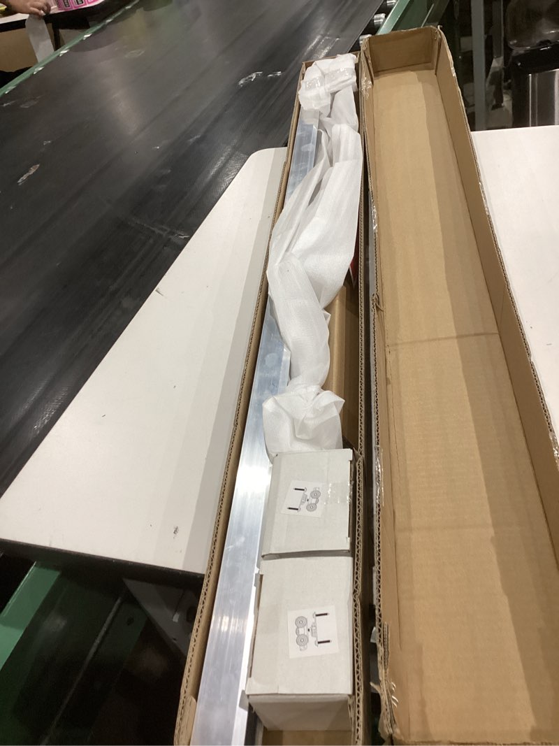 Condition photo showing Good Condition for EaseLife 4FT/48in Sliding Pocket Door Hardware Kit,Commercial Grade,Aluminum Box Rail Kit,Slide Smoothly Quietly,Easy Install,No Door (44.5in Track Kit for 23"~24" Wide Single Door) 4 Feet