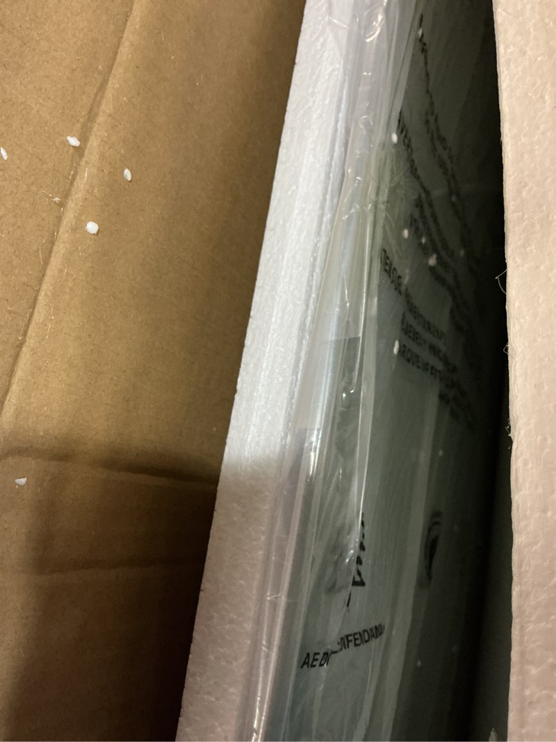 Condition photo showing Good Condition for VocalStar Frameless Bathroom Mirror, 28" x 40" Rectangle Wall Mirror with Beveled Edge, Modern Decorative Vanity Mirrored for Living Room, Entryway, Bedroom | 1/4-Inch Shatterproof Glass Rectangle 28"L x 40"W