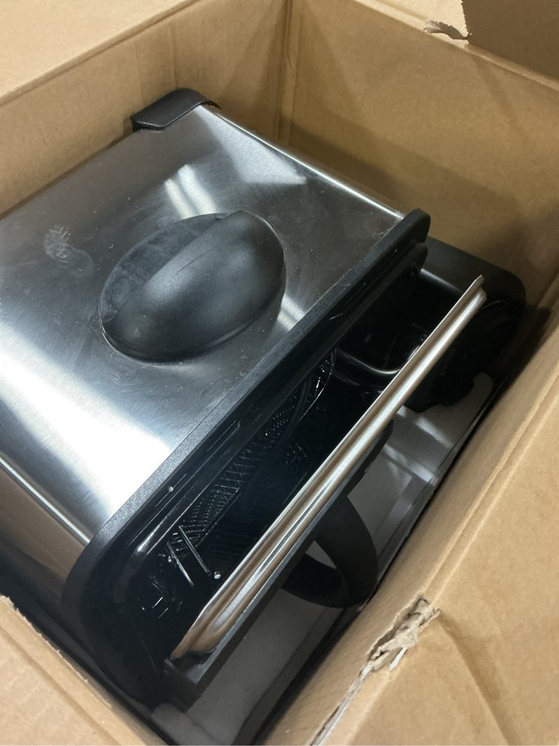 Condition photo showing Good Condition for Secura Deep Fryer with 3 Baskets, 21 Cups / 5 Liters Oil Capacity 1700-Watt Stainless-Steel Triple Basket Electric Deep Fryer with Timer Extra Odor Filter, Silver 5.3 Quart Silver