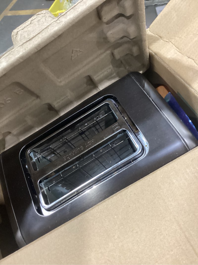 Condition photo showing Good Condition for 2-Slice Compact Stainless Steel Toaster with Adjustable Browning