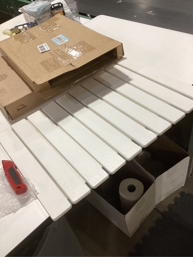 Condition photo showing Good Condition for stone drying mat for kitchen counter, large foldable stone dish drying mat,ultra absorbent diatomaceous earth mats for countertop dishes bottles cups