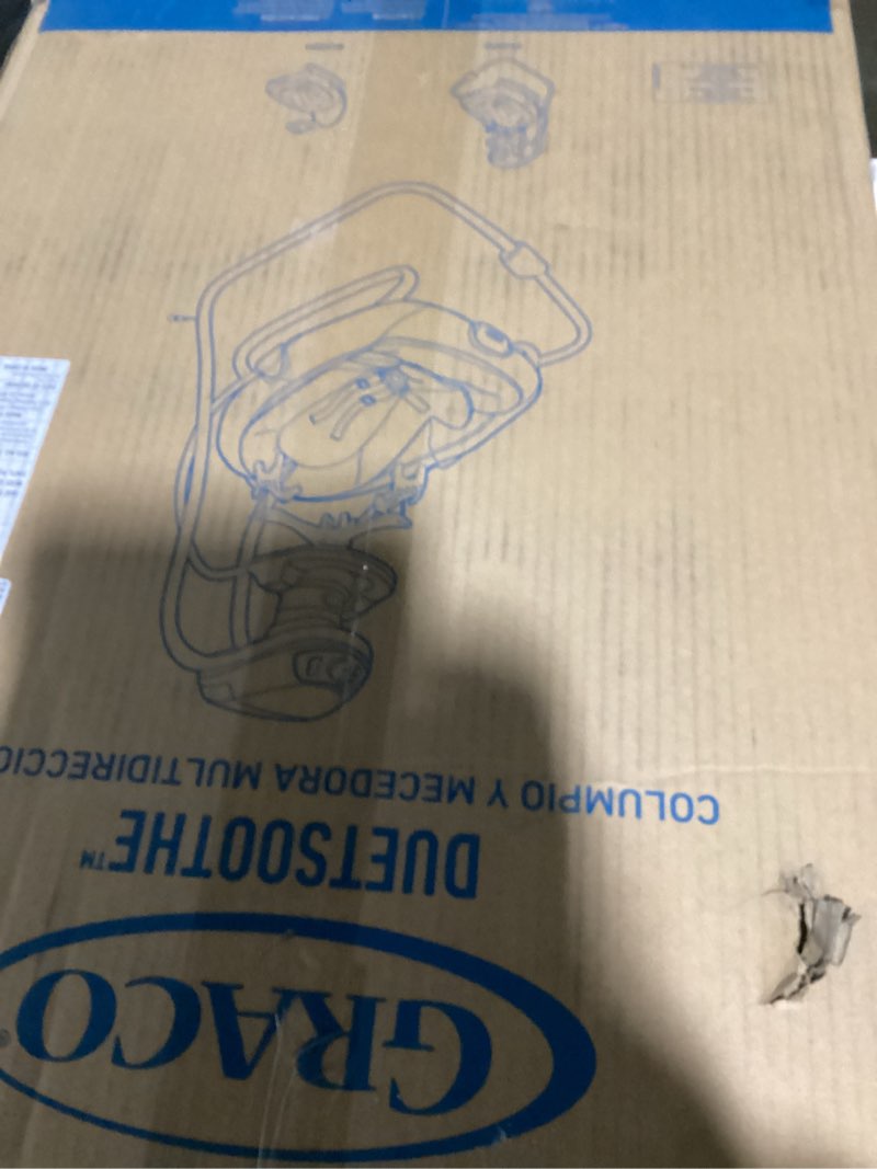 Condition photo showing New/Like New for graco duetsoothe swing and rocker with removable swing seat and 6 swinging speeds for toddler swing seat and swing chair sapphire