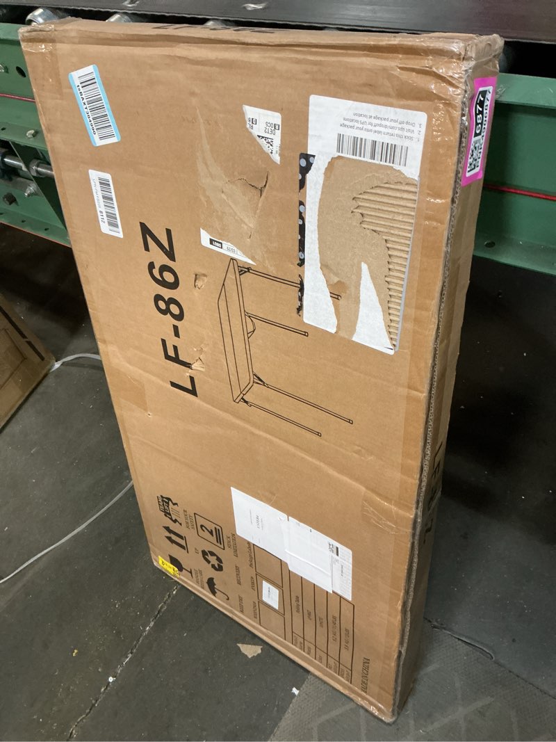 Condition photo showing New/Like New for 34" square folding table for 4 person, 330lbs weight capacity foldable table with hdpe tabletop & heavy-duty steel legs, large portable picnic table for indoor outdoor parties, camping, white