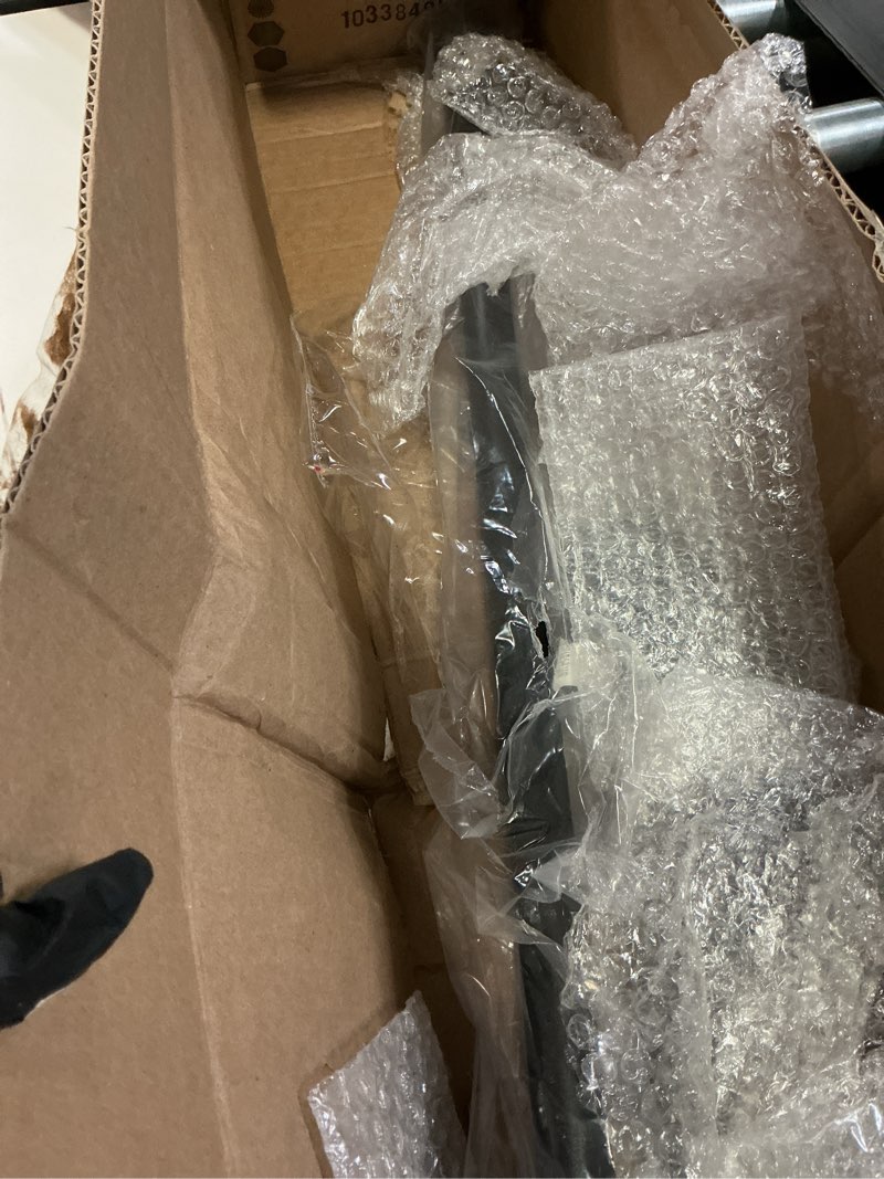 Condition photo showing As Is for HOTUT Extendable Curtain Rod, 2 Pieces Short Curtain Rods, Extendable No Drilling, Small Tension Rod Adjustable for Curtain/Cabinets/Bookcase/Shower Curtain, 30-50cm