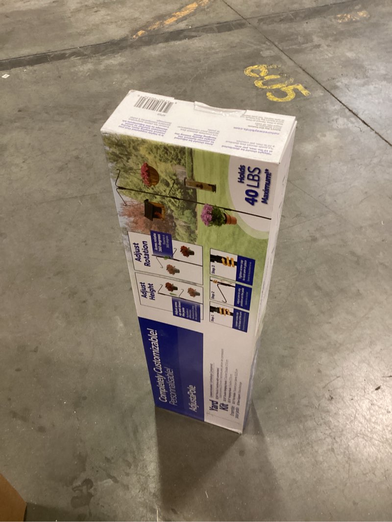 Condition photo showing New/Like New for Nature's Way Bird Products AP10 AdjustaPole Yard Kit holds 40 Lbs