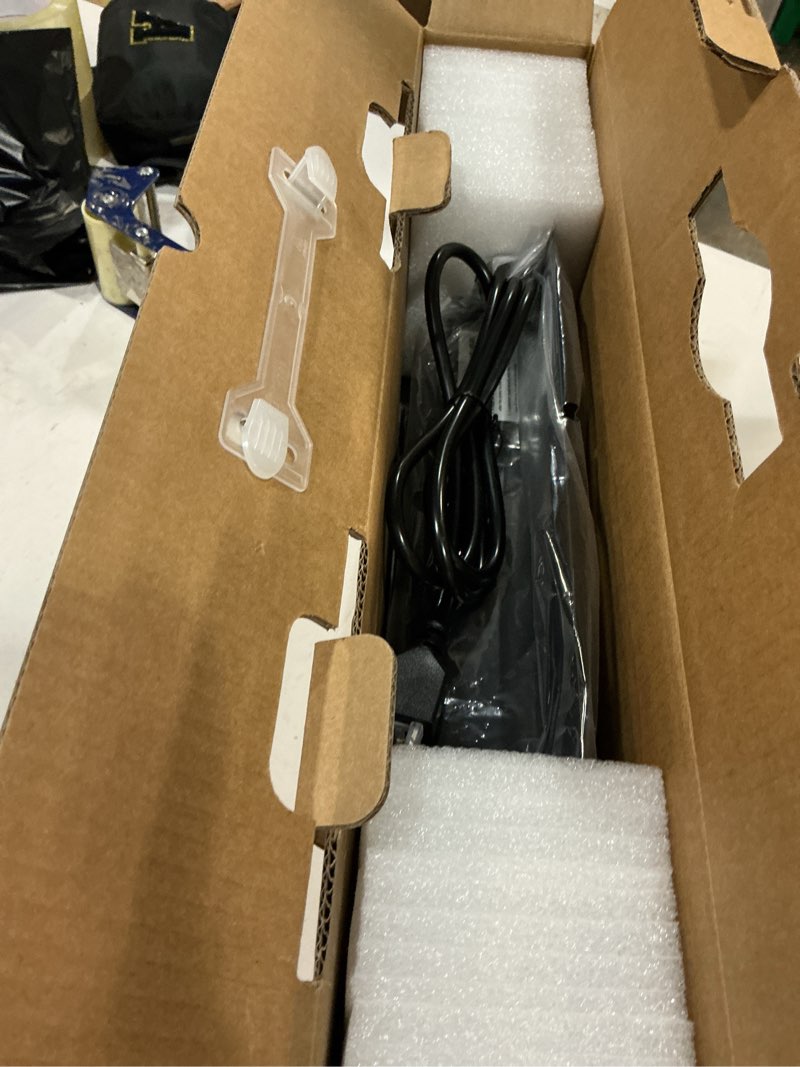Condition photo showing Good Condition for 220 cfm crawl space vent fan with dehumidistat & thermostat, dual knobs for speed & humidity control, 3000 rpm, reduces indoor radon, humidity & odors, high-efficiency ventilation