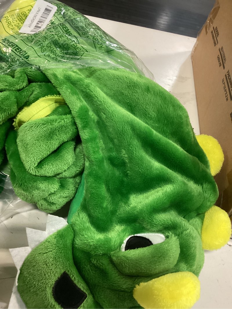 Condition photo showing Good Condition for tonwhar dinosaur costume for toddlers, baby animal romper halloween dress up onesie for boys girls 2-3t green