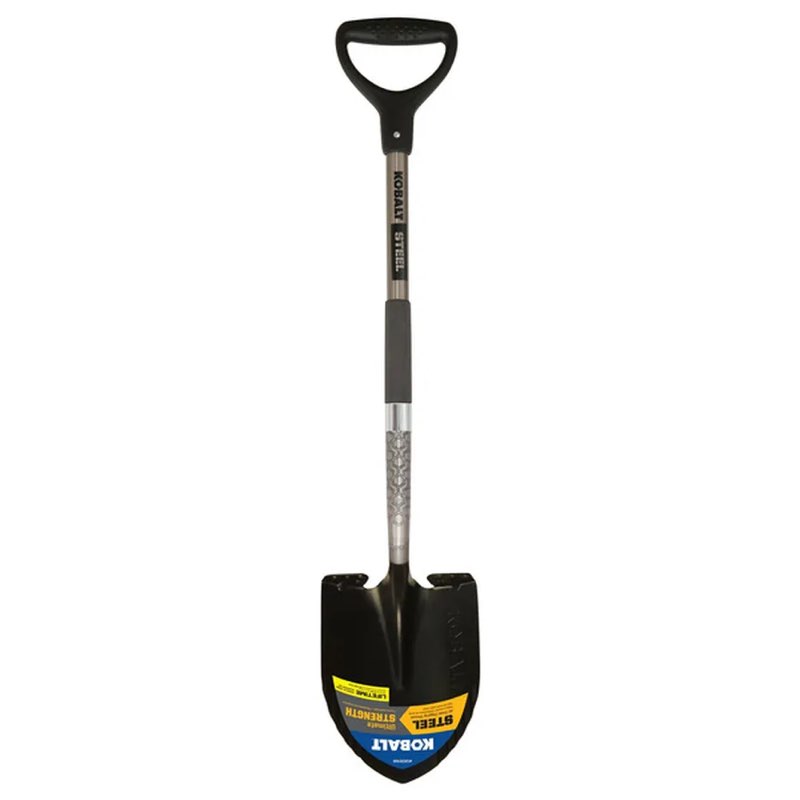 kobalt 20.5" steel handle digging shovel