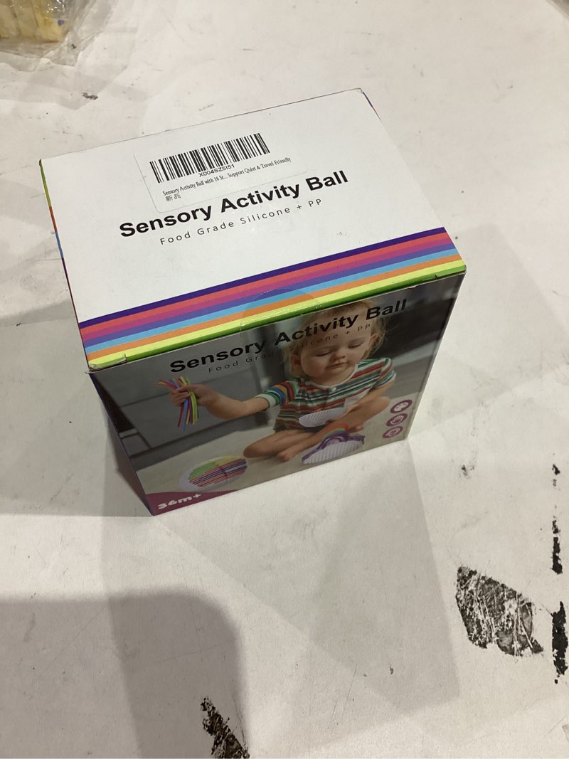 Condition photo showing New/Like New for Sensory Activity Ball with 16 Strings – Fidget Toy for Kids & Adults - Autism & ADHD Calming Aid, Stress Relief, Focus Support Quiet & Travel-Friendly