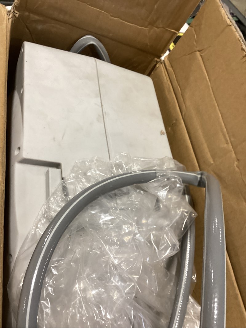 Condition photo showing As Is for vevor retractable hose ree