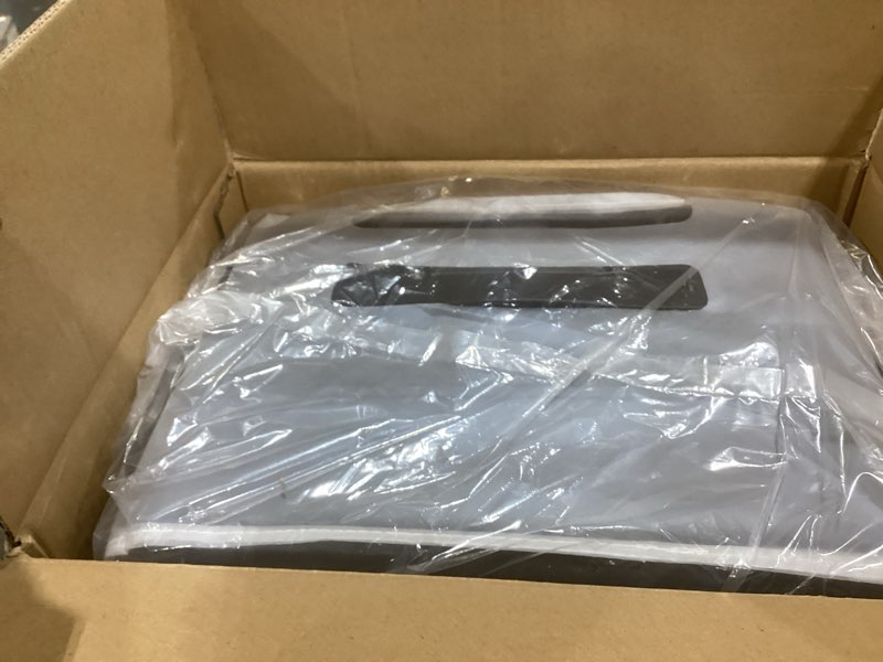 Condition photo showing Good Condition for 20" ride-on luggage with child seat, hardside carry-on suitcase with front access shockproof silent spinner wheels, tsa lock, charging port for kids & adults & busy moms black with front opening