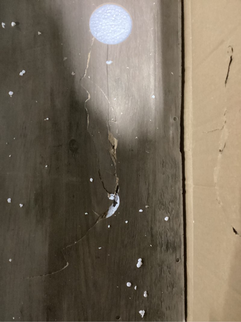 Condition photo showing New/Like New for dwanton cat litter box furniture hidden, cat litter box enclosure, reversible entrance can be on left or right side, indoor cabinet, wooden washroom, end table, nightstand, greige, 27.6" l 27.6 x 19.7 x 21.7 inches greige