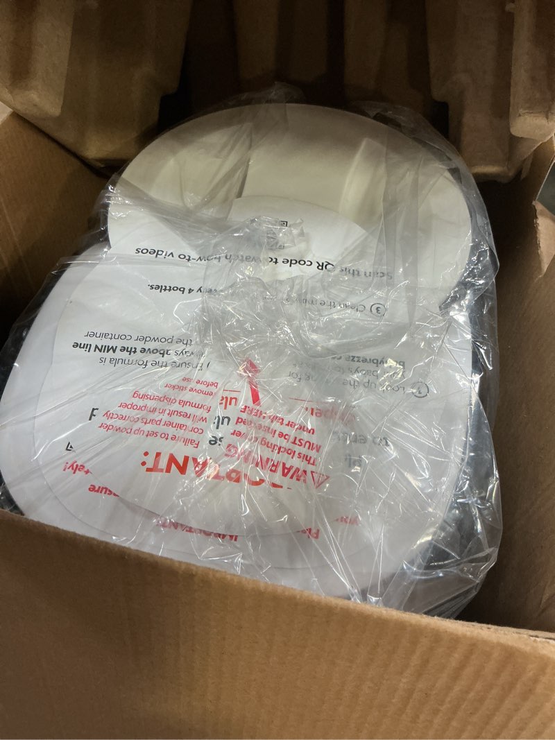 Condition photo showing Good Condition for baby brezza new and improved formula pro advanced formula dispenser machine - automatically mix a warm formula bottle instantly - easily make bottle with automatic powder blending, white