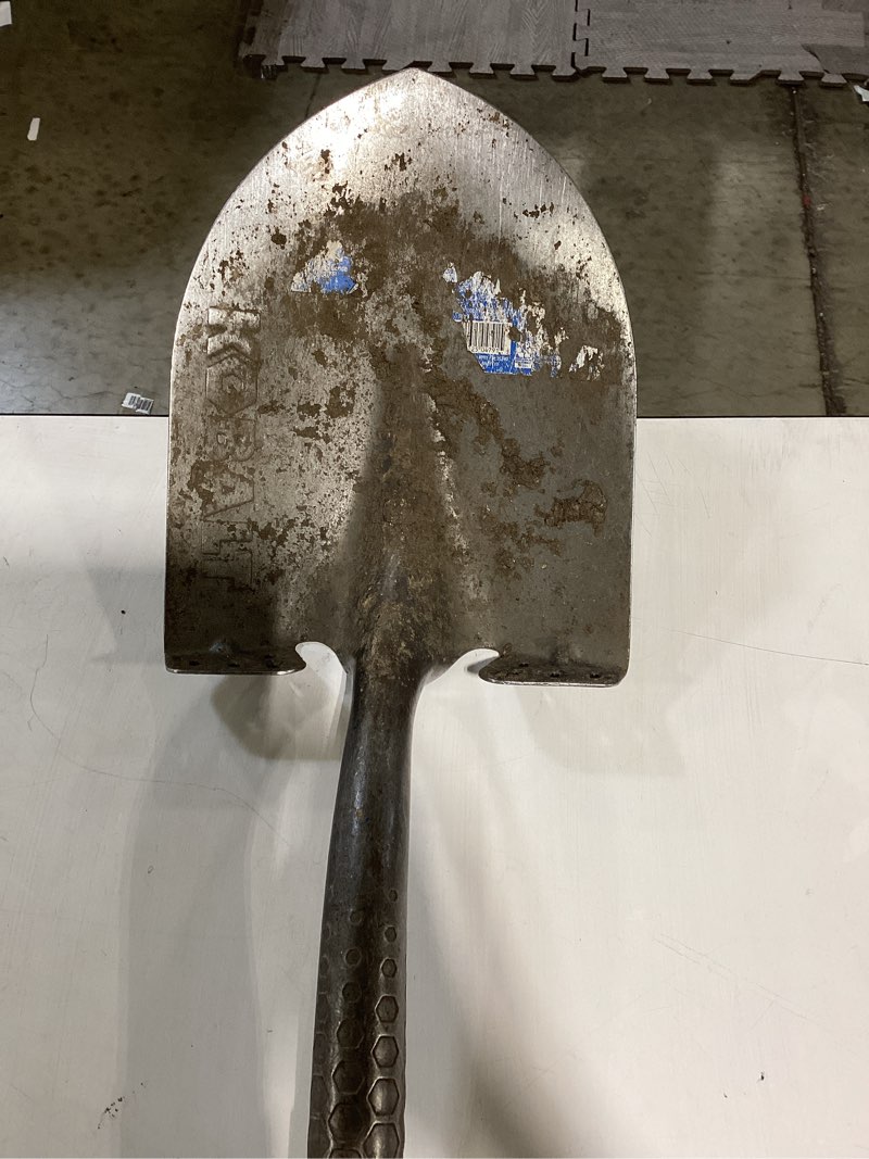 Condition photo showing As Is for kobalt 20.5-in fiberglass d-handle digging shovel