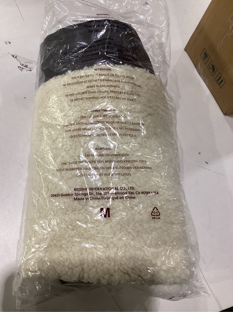 Condition photo showing New/Like New for Bedsure Dog Bed Medium Size Dog - Comfy Flat Puppy Beds with Removable Washable Cover, Orthopedic Egg Crate Foam Pet Mat, Suitable for Pet Up to 30 lbs 30"L x 20"W x 3"Th Grey