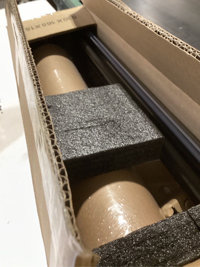 Condition photo showing Good Condition for perkhomy 18 inch paper roll dispenser and cutter - heavy-duty wall mountable, non slip tabletop - kraft, freezer, butcher paper - up to 300ft rolls (black, 18 inch) black for 18" width roll