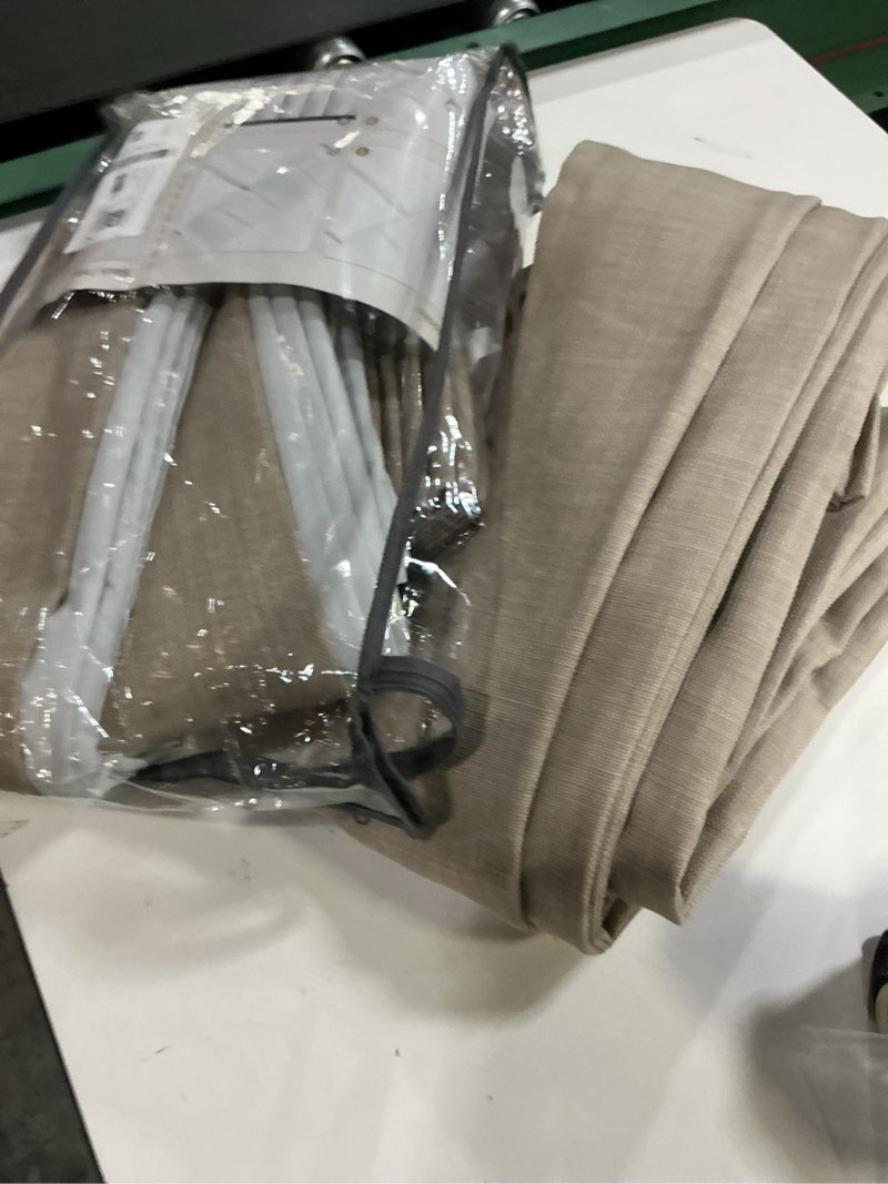Condition photo showing Good Condition for miulee pinch pleated thick linen curtains 90 inches long 2 panels for living room bedroom, memory trained drapes pinch pleat back tab semi sheer privacy neutral ivory cream farmhouse window curtains 40"w x 90"l (pack of 2) cream white