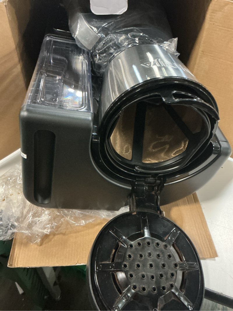 Condition photo showing As Is for Ninja 12-Cup Programmable Coffee Brewer, 2 Brew Styles, Adjustable Warm Plate, 60oz Water Reservoir, Delay Brew - Black/Stainless Steel