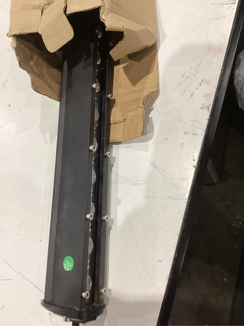 Condition photo showing As Is for nilight single row led light bar ultra-slim spot flood combo light bar 31 inch 90w fog light driving light work light roof bumper light for offroad 4x4 trucks polaris suv atv utv 31 inch flood spot lights (incomplete )