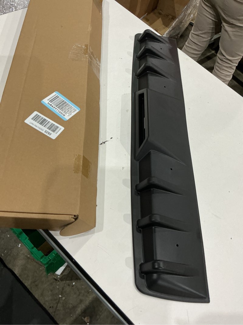 Condition photo showing Good Condition for for chevy camaro rs lt ss glossy rear bumper diffuser spoiler lip w/ tail light