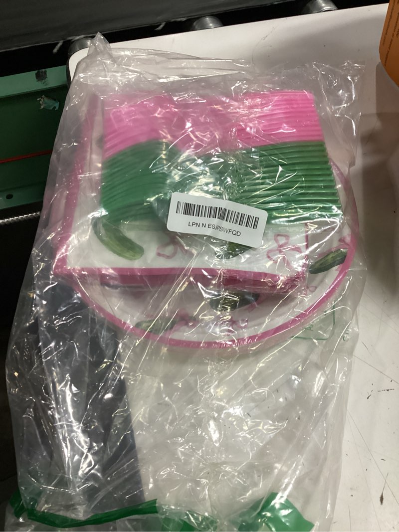 Condition photo showing New/Like New for havawish 96 pcs pink bow pickle birthday party supply pink kind of a big dill coquette plates and napkins cucumber themed party decorations disposable paper plates birthday baby shower supplies