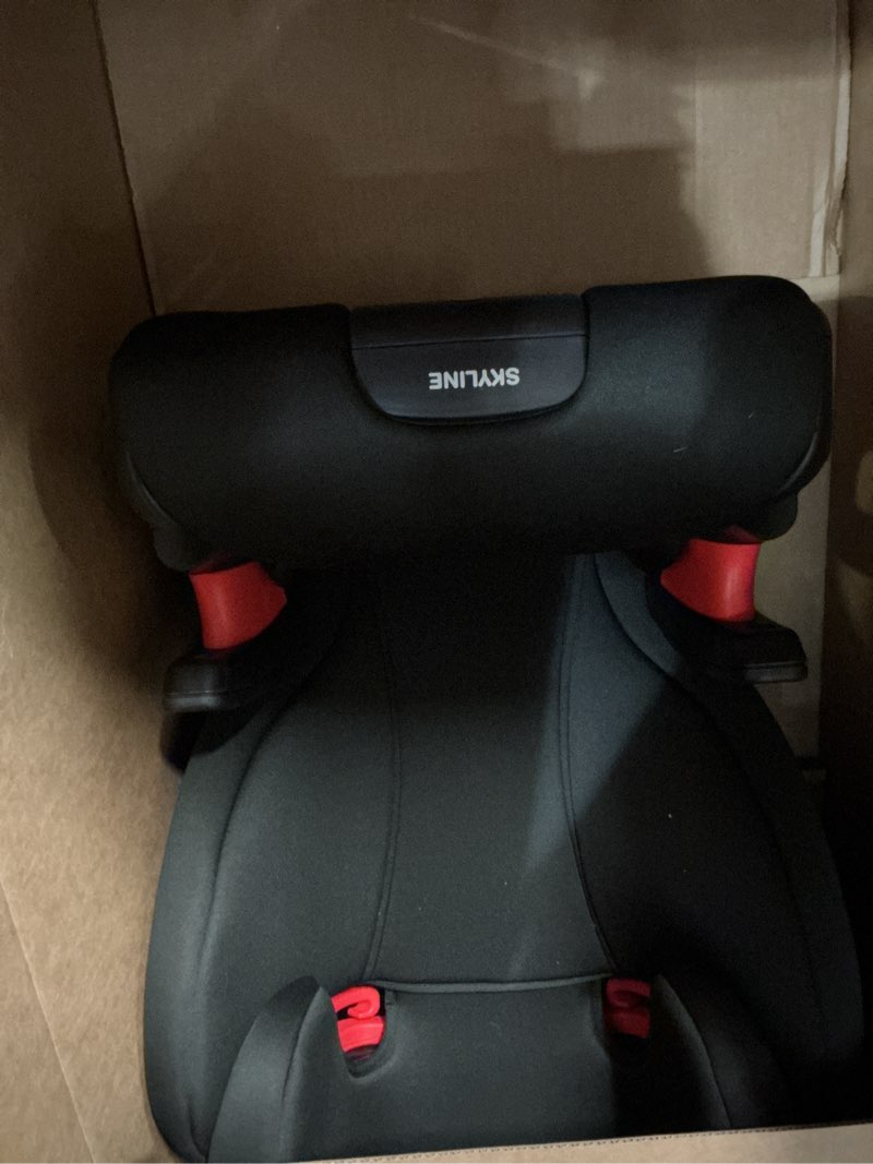 Condition photo showing Good Condition for Britax Skyline 2-Stage Belt-Positioning Booster Car Seat, Dusk - Highback and Backless Seat Skyline Dusk