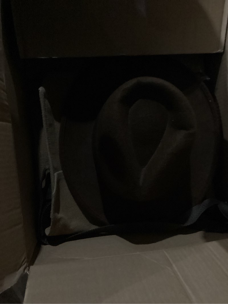 Condition photo showing New/Like New for (Similar to) Jazwares INDIANA JONES Adult Hat - One-Size-Fits-All Felt Fedora with Brown Band and Logo Ribbon Standard