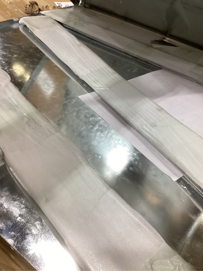 Condition photo showing Good Condition for Maxcheck 2 Pcs Rabbit Tray Cage Bottom Replacement Galvanized Steel Rabbit Hutch Dropping Pan Dog Cr