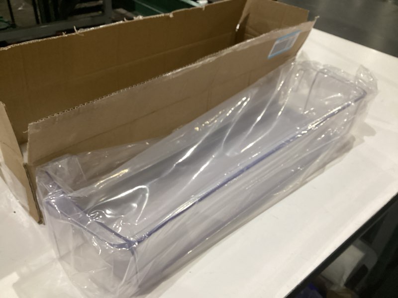 Condition photo showing New/Like New for rt18m6215sr door shelf 24in for samsung fridge door shelf replacement da63-08645a, rt18m6215sg rt18m6213sr door shelf compatible with samsung door shelf bin, for samsung rt18m6215ww rt18m6213sg