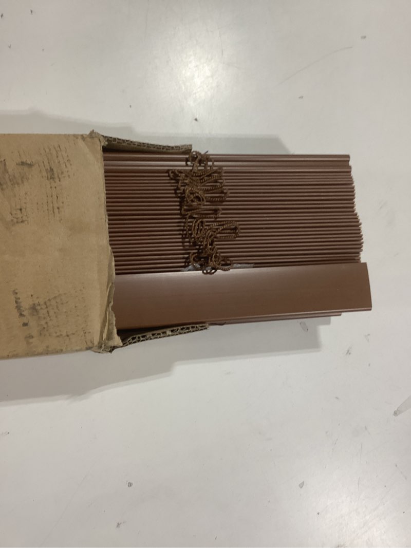 Condition photo showing Good Condition for MYshade Cordless Blackout Window Blinds & Shades Pull Down Room Darkening Window Shades Light Blocking Honeycomb Cellular Shade for Indoor Windows Easy to Install 24 inch Wide, H64 Light Brown Blinds Color-coordinated Light Brown 24"W x 64"H