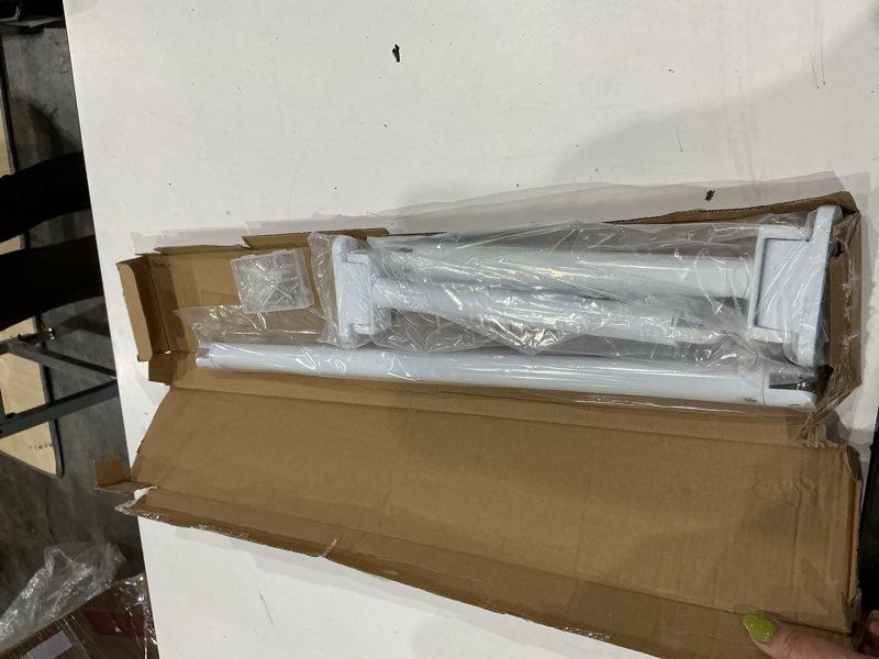 Condition photo showing As Is for wenqik rv shower curtain rod for bathroom, hinged design for 35-42 inch aluminum extend-a-shower shower rod for rv, bathroom, bedroom, fitting room, need to drill