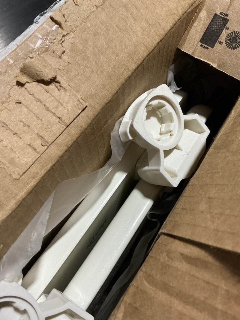 Condition photo showing As Is for Bemis 1500EC 346 1500EC-346, 1 Pack Elongated, Biscuit/Linen Biscuit Elongated