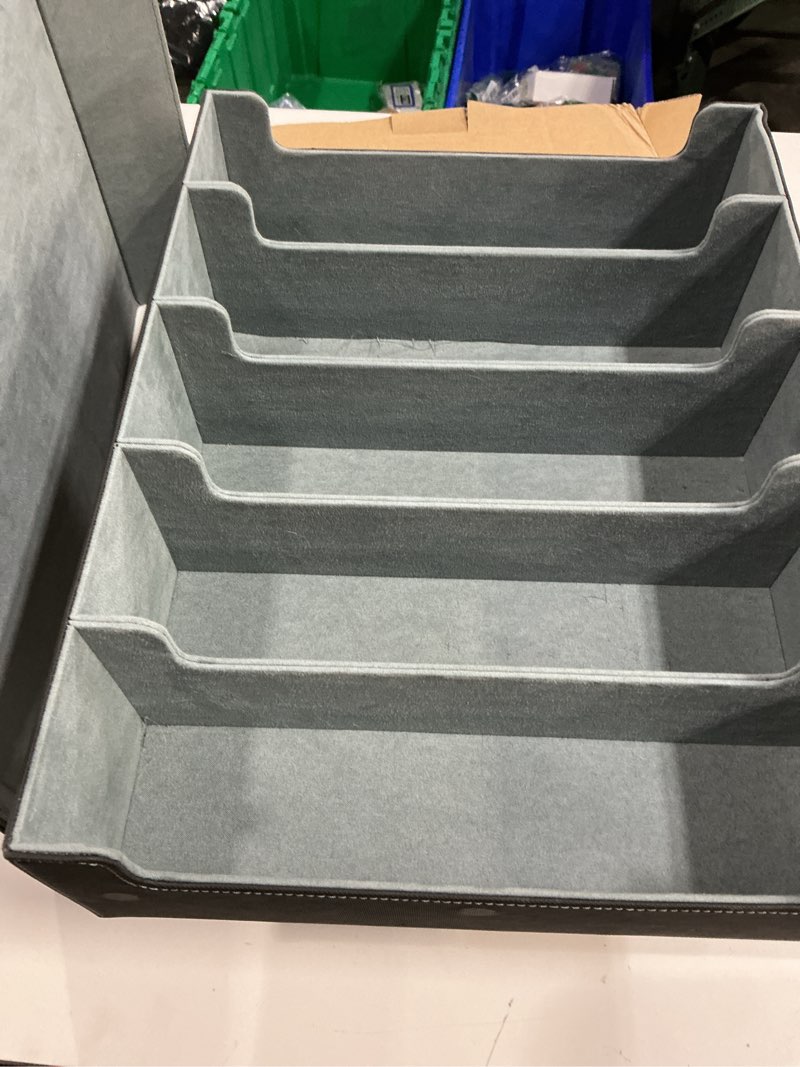 Condition photo showing Good Condition for Scimi 3900+ Card Storage Vault, 25% Larger Than 4-Row, Holds 1800+ Double-Sleeved Cards, 5-Row Heavy (similar to stock photo)