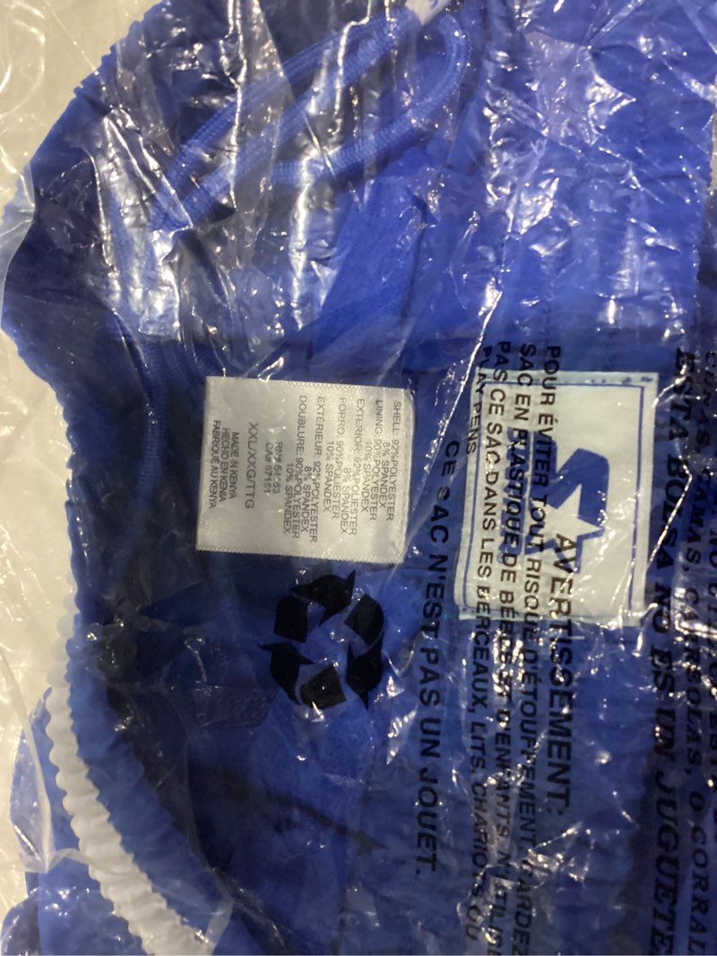 Condition photo showing Good Condition for Starter Mens Quick Dry Stretch Volley Swim Trunk XX-Large Blue