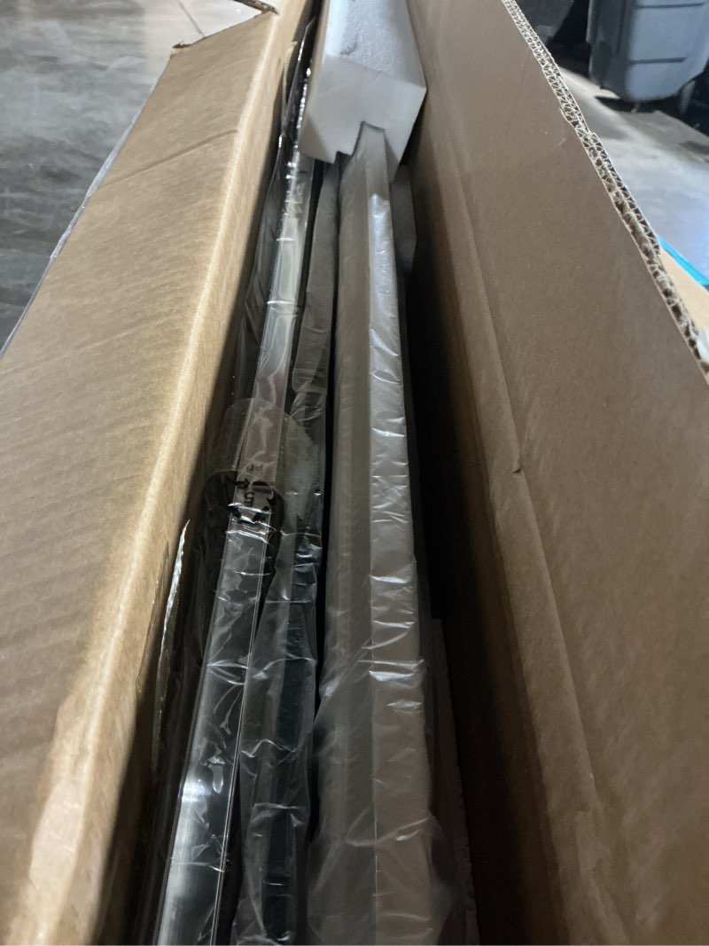 Condition photo showing Good Condition for 36 * 55 Inch Bathtub Shower Door,Bathroom Door with Bottom Seal,Liftable and Foldable Glass Door,Rectangular Bathtub Screen,Installed on Left and Right Sides