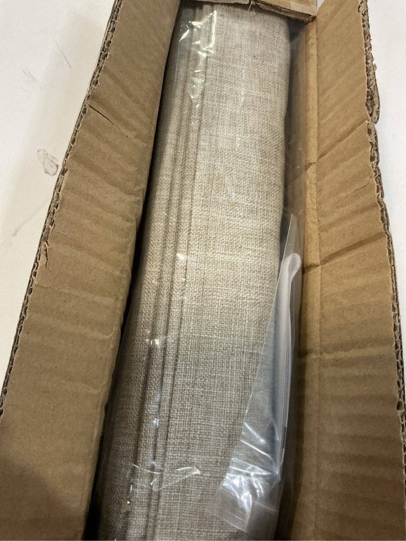 Condition photo showing Good Condition for LazBlinds No Tools No Drill Cordless Roman Shades for Windows, Blackout Thermal Insulated UV Blocking Window Blinds, Lightweight Fabric Blinds for Indoor Windows, 45" W x 60" H, Blackout - Beige