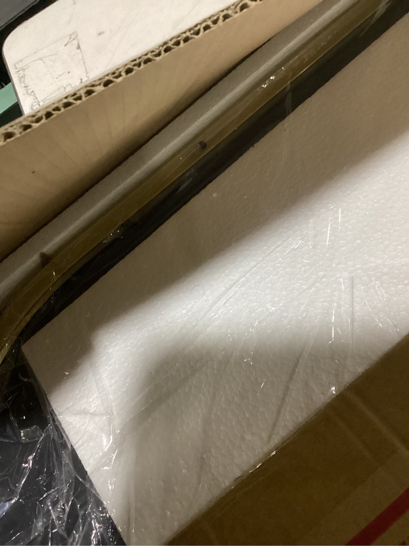 Condition photo showing Good Condition for trahome arched full length mirror, 56"x15" standing body mirror for wall, with aluminum alloy frame for bedroom, living room, dressing room(gold)