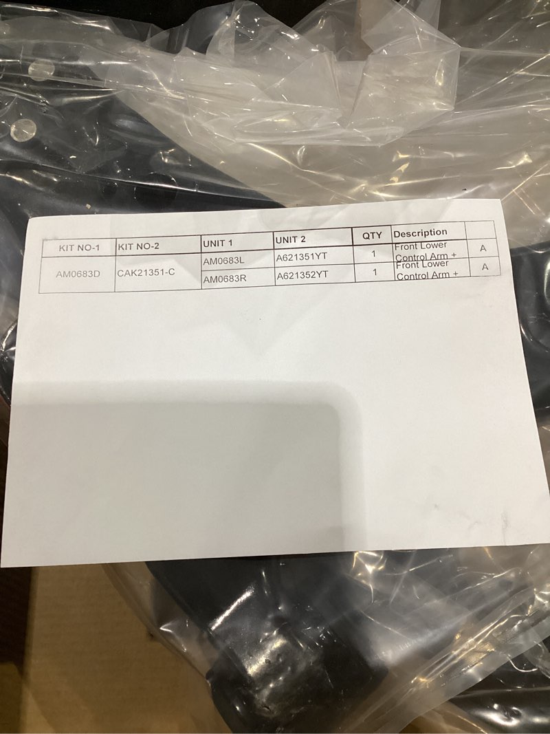 Condition photo showing Good Condition for Metrix Premium Chassis Parts - SIMILAR GO STOCK PHOTOS