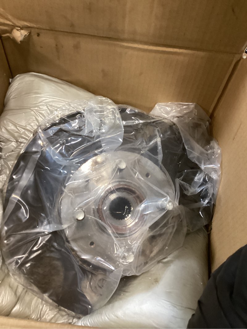 Condition photo showing As Is for Front Left Steering Knuckle & Wheel Bearing Hub Assembly Fit for Honda Civic 1.7L L4 2003 2004 2005, 698-495, 698495, 51210S5AJ30, 45255S01A00 Driver Side Front Left Driver Side