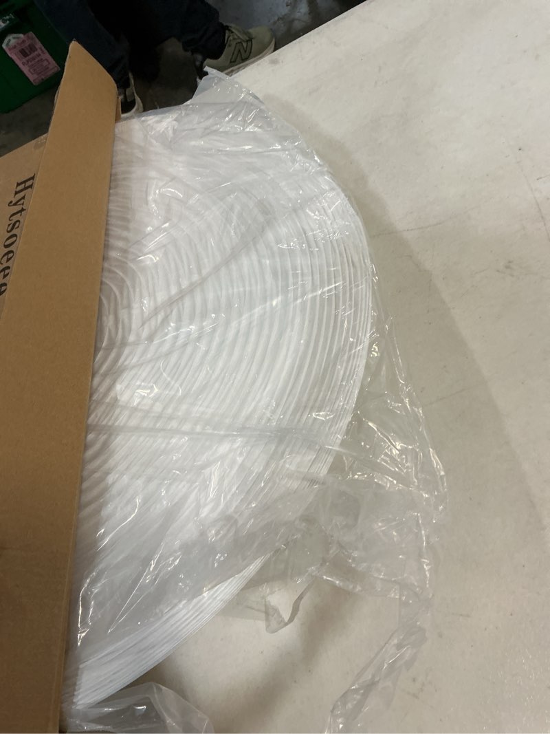 Condition photo showing Good Condition for hytsoeee(21.65inch) large round paper lantern lamp shade,white rice paper lamp shade,chinese foldable paper lantern lampshade for home indoor living room,bedroom,ceiling decor