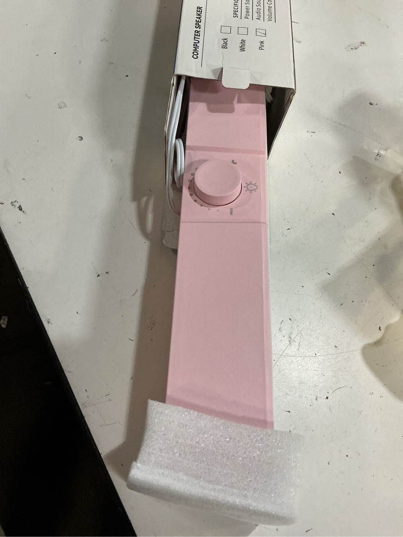 Condition photo showing Good Condition for lenrue g11 computer speakers for desktop, touch lights pc speakers with surge clear sound, usb c/usb powered for computer desktop pc laptop monitor(pink)