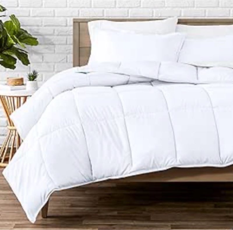 Bare Home Comforter Set - Queen Size - Ultra-Soft - Goose Down Alternative - Premium 1800 Series - A