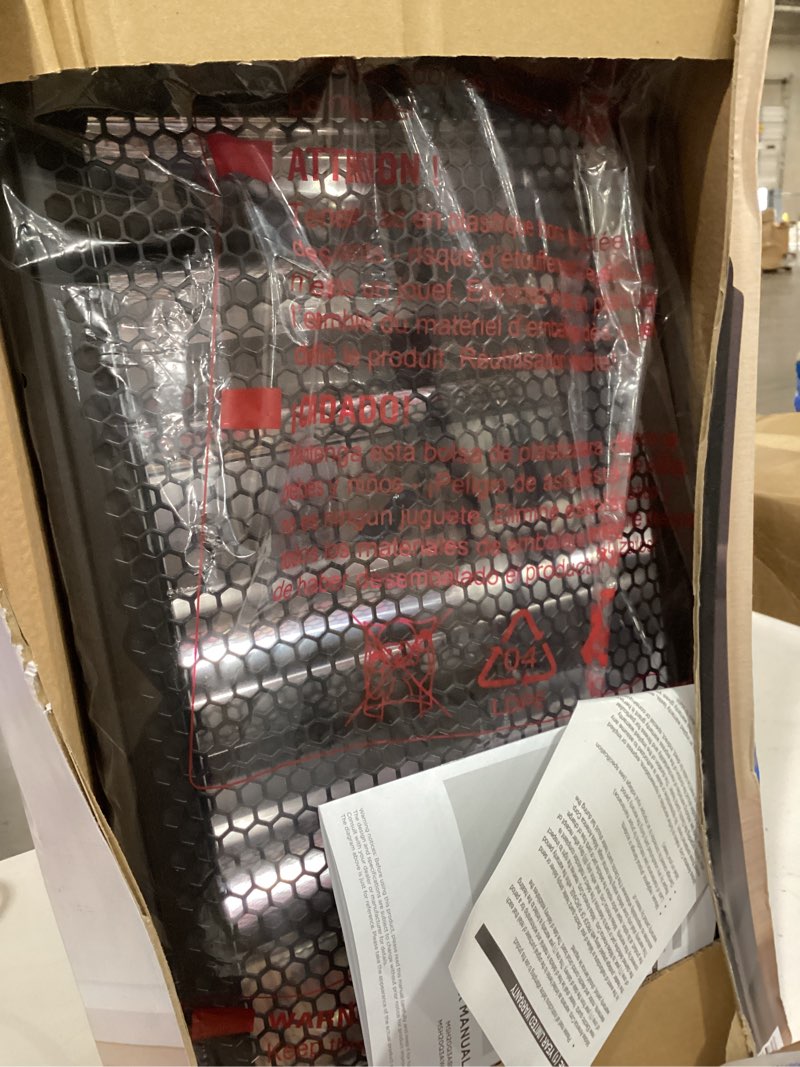 Condition photo showing Good Condition for midea 1500w quartz electric space heater, msh20q3abbv, black, new