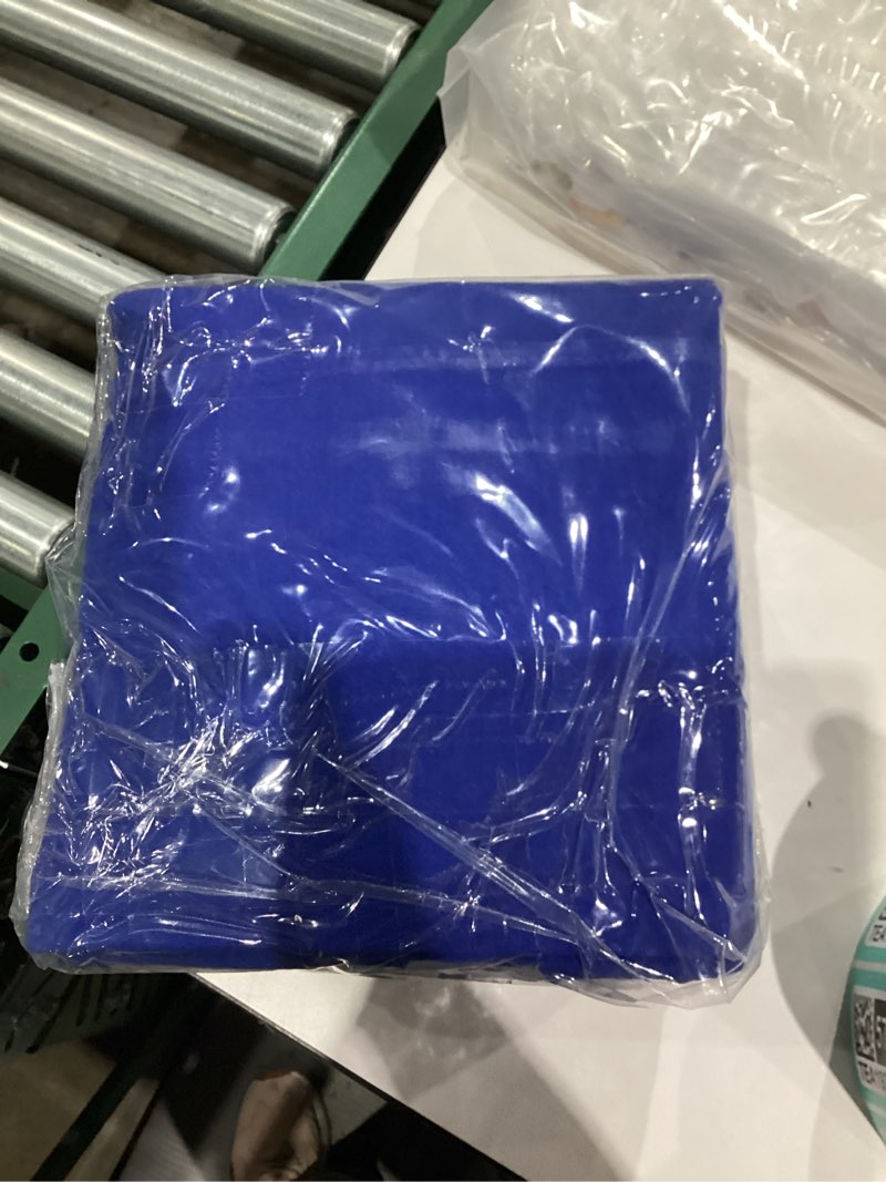 Condition photo showing New/Like New for Maitys 12 Pcs Large 17 Inches Chairback Pocket Chart Student Chair Pockets Chair Back Classroom Organizer with Name Tag for Keeping Kids Student Book School Table Organized (Blue)