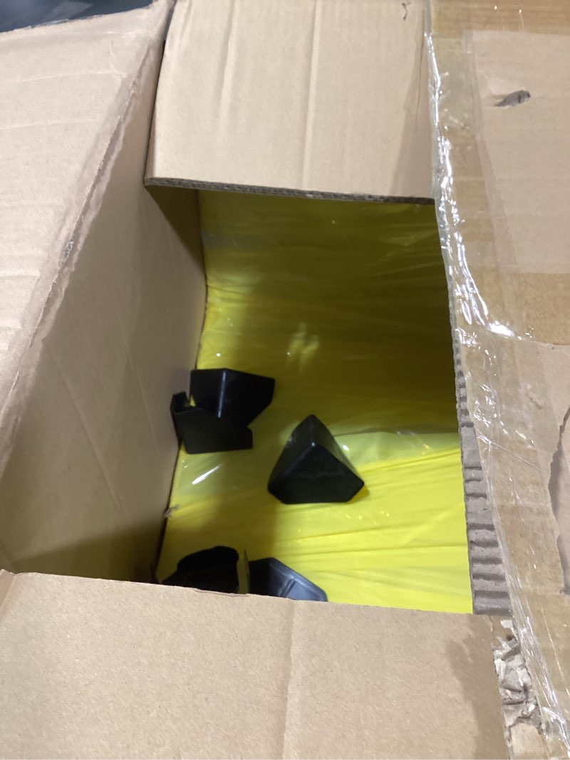 Condition photo showing Good Condition for acrylic 24" small table-multipurpose modern furniture for use as lap desks, acrylic side table or end table in living rooms, bedrooms and offices 14"d x 24"w x 12"h